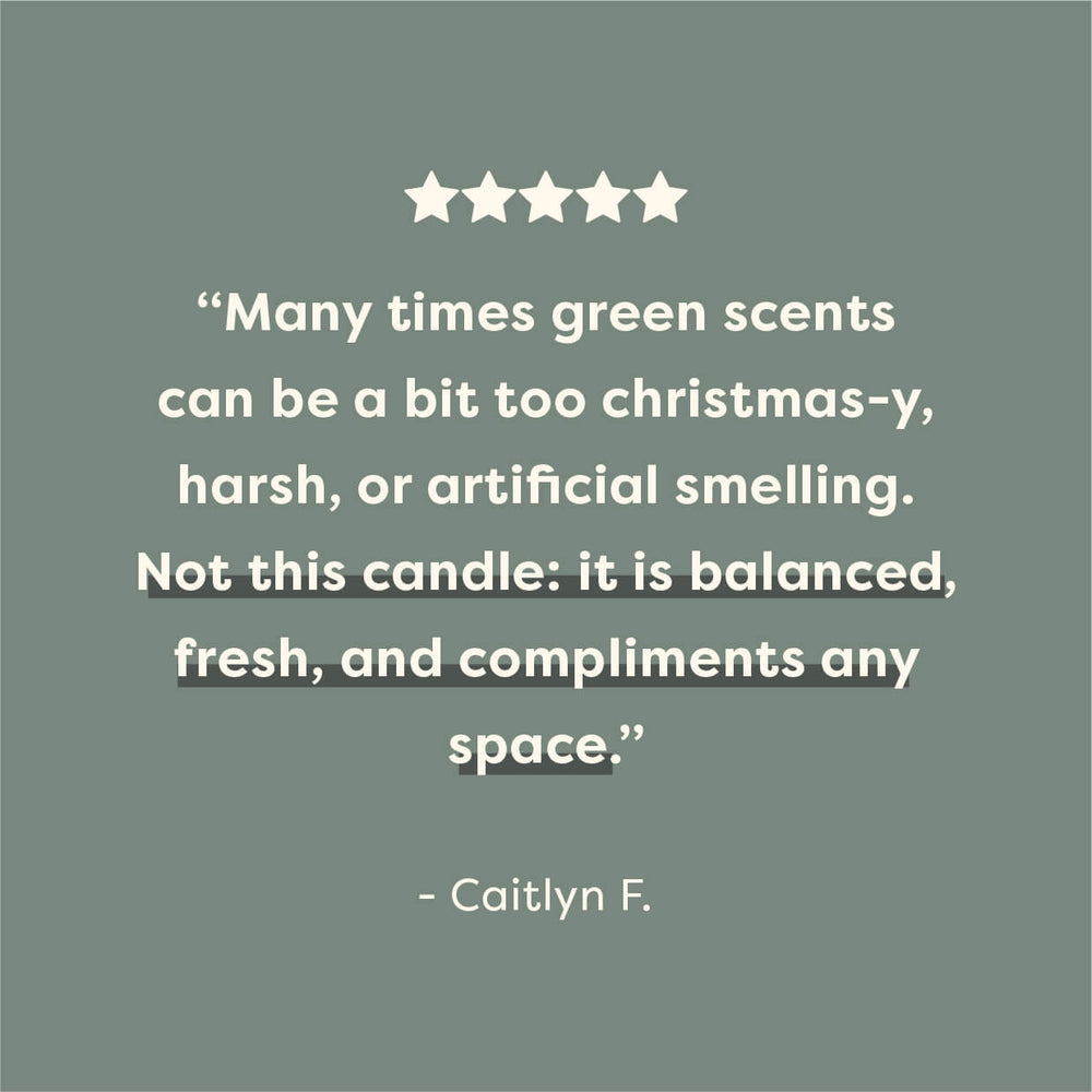 Evergreen + Eucalyptus Dignity Series Soy Candle - Calyan Wax Co.