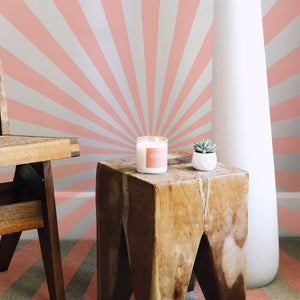 Watermelon + Prickly Pear Glass Tumbler Soy Candle | Limited Release - Calyan Wax Co.