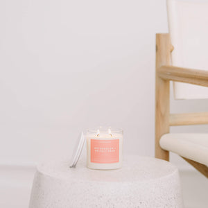 Watermelon + Prickly Pear Glass Tumbler Soy Candle | Limited Release - Calyan Wax Co.