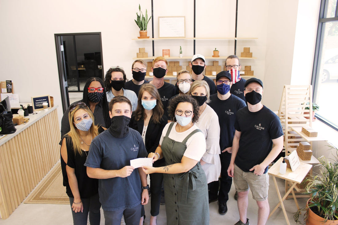 Donation Day! August 6th, 2020 - Calyan Wax Co.