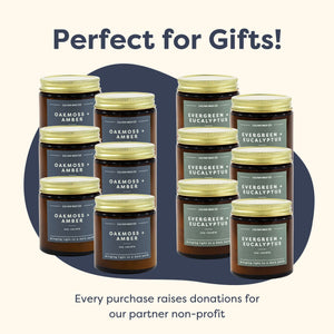 12 Pack of Mini Amber Jar Soy Candles - Scent Combo - Calyan Wax Co.