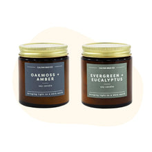 Load image into Gallery viewer, 12 Pack of Mini Amber Jar Soy Candles - Scent Combo - Calyan Wax Co.