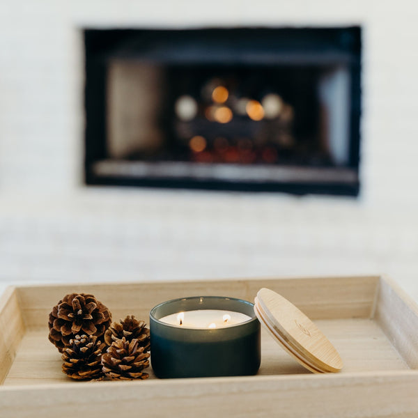Fir + Clove 3-Wick Resilience Soy Candle | Seasonal Fragrance