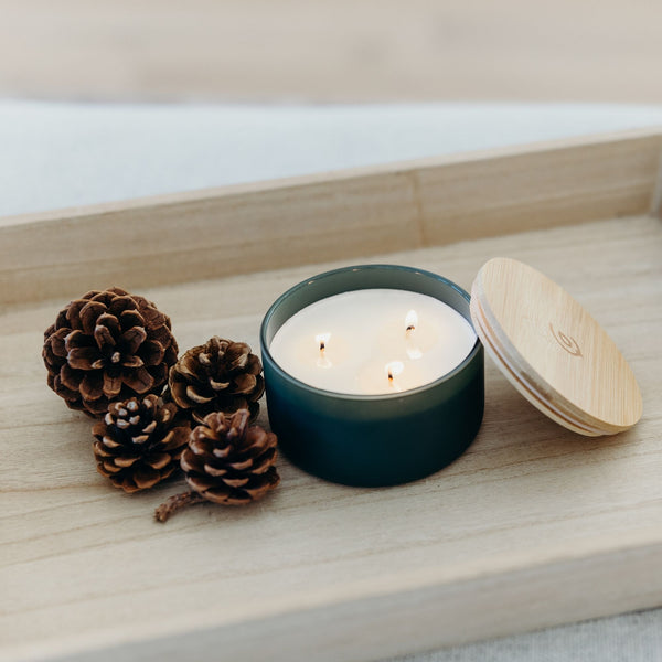 Fir + Clove 3-Wick Resilience Soy Candle | Seasonal Fragrance