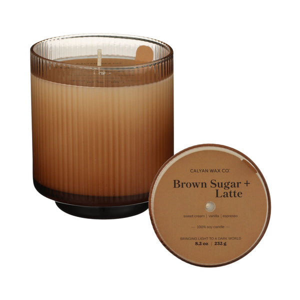 Brown Sugar + Latte Radiance Soy Candle