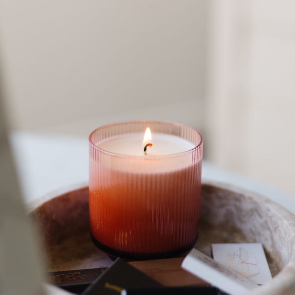 Cashmere + Rum Radiance Soy Candle