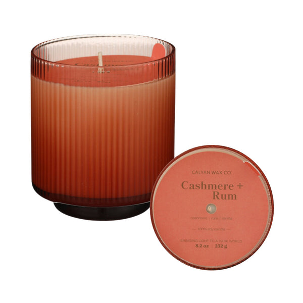 Cashmere + Rum Radiance Soy Candle