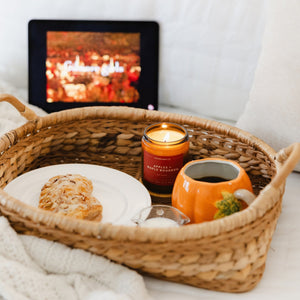 Apples + Maple Bourbon Amber Jar Soy Candle - Calyan Wax Co.