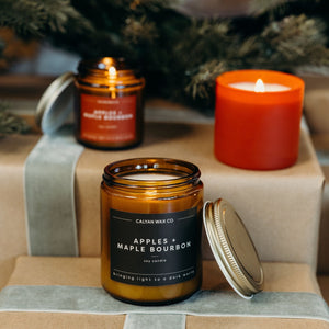 Apples + Maple Bourbon Dignity Series - Calyan Wax Co.