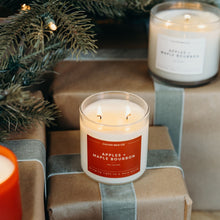 Load image into Gallery viewer, Apples + Maple Bourbon Glass Tumbler Soy Candle - Calyan Wax Co.