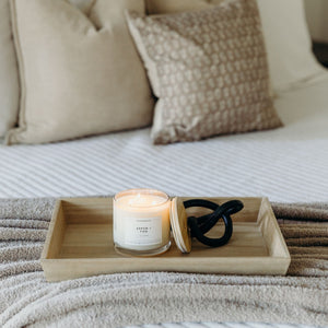 Aspen + Fog 3 - Wick Glass Tumbler Soy Candle - Calyan Wax Co.