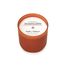 Load image into Gallery viewer, Cedar + Tobacco Dignity Series - Calyan Wax Co.