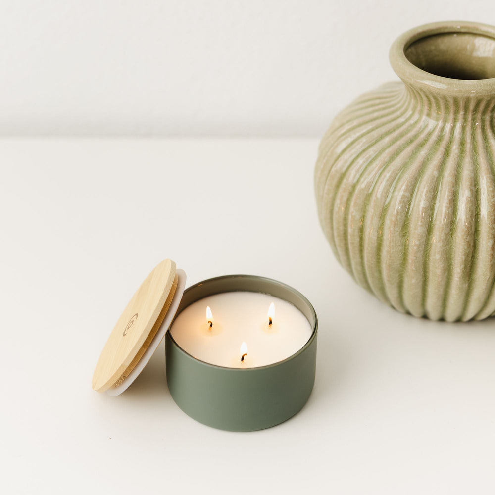 Evergreen + Eucalyptus Resilience Series Soy Candle - Calyan Wax Co.