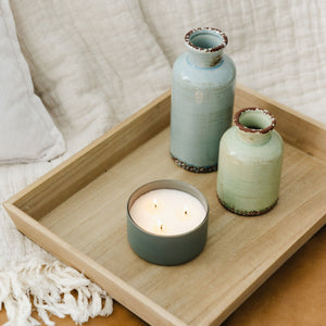 Evergreen + Eucalyptus 3 - Wick Resilience Soy Candle - Calyan Wax Co.