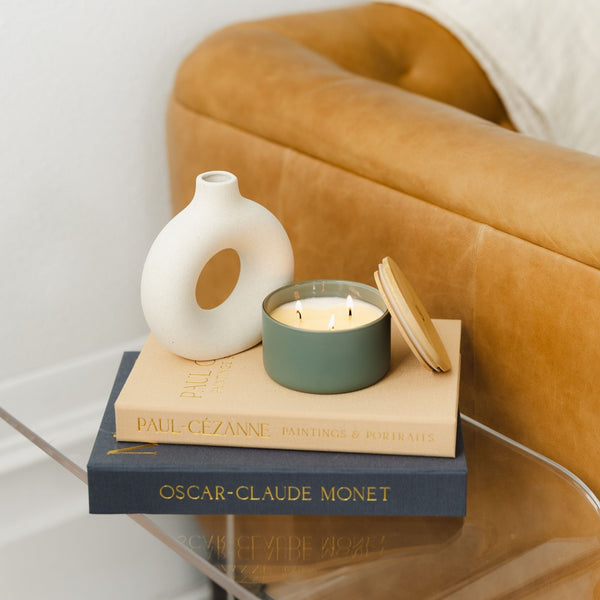 Evergreen + Eucalyptus 3 - Wick Resilience Soy Candle - Calyan Wax Co.