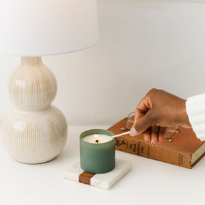 Evergreen + Eucalyptus Dignity Series Soy Candle - Calyan Wax Co.