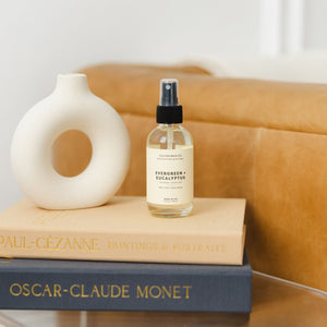 Evergreen + Eucalyptus Non - Toxic Room Spray - Calyan Wax Co.