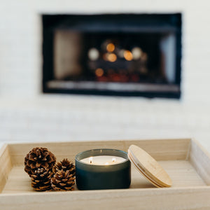 Fir + Clove 3-Wick Resilience Soy Candle | Seasonal Fragrance - Calyan Wax Co.