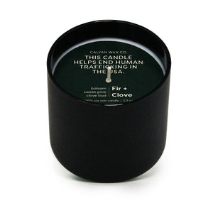 Fir + Clove Dignity Series Soy Candle | Limited Release - Calyan Wax Co.