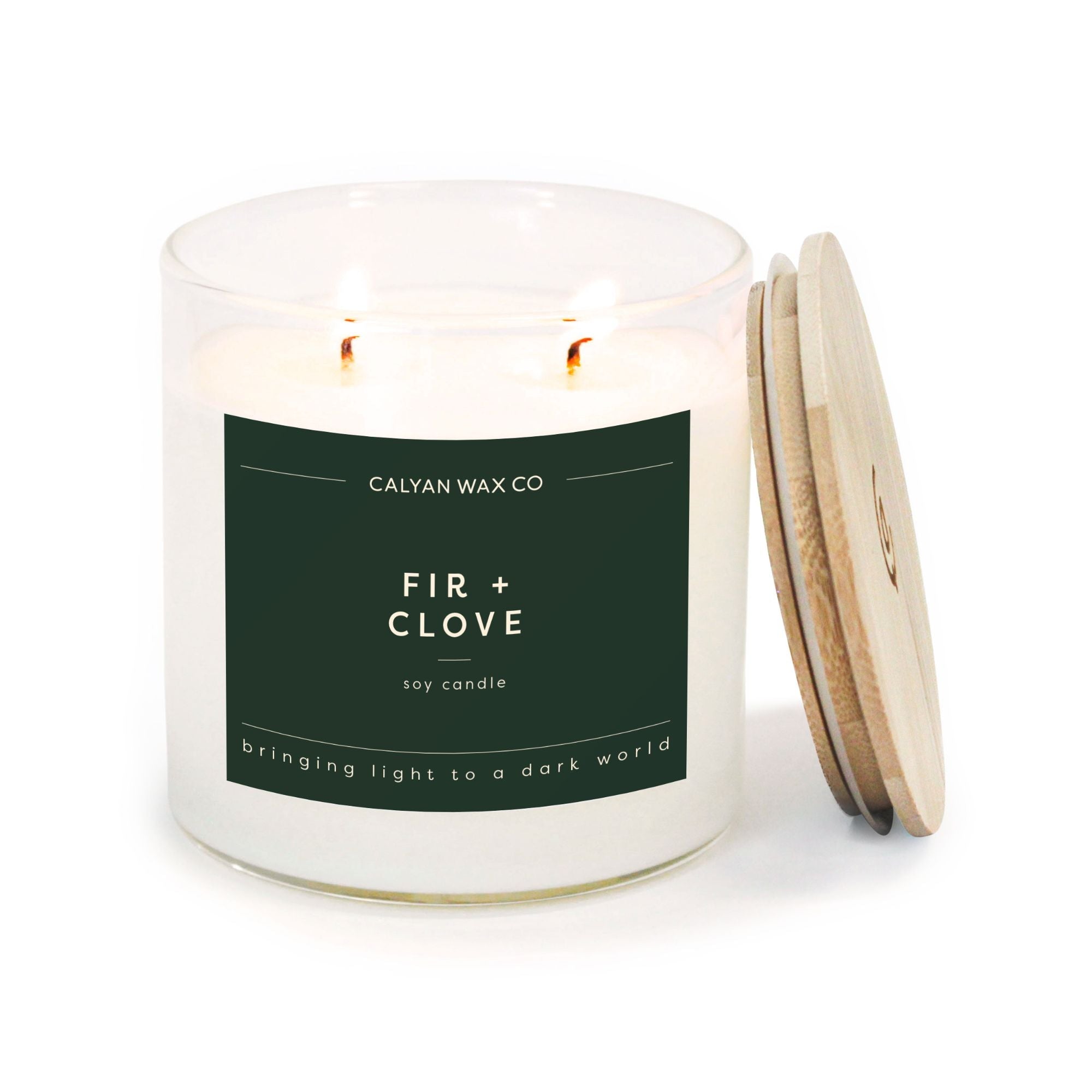 11 Oz. Fir + Clove Soy Candle | The Perfect Holiday Candle