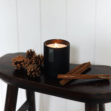 Load image into Gallery viewer, Fir + Clove Matte Black Tumbler Soy Candle | Limited Release - Calyan Wax Co.