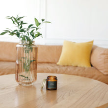 Load image into Gallery viewer, Fir + Clove Mini Amber Jar Soy Candle | Limited Release - Calyan Wax Co.
