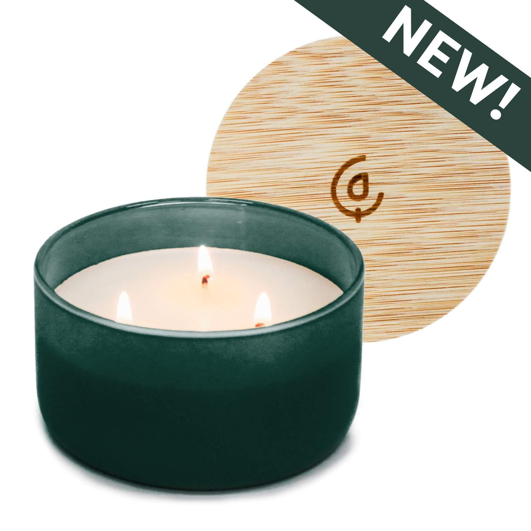 Fir + Clove Resilience Series Soy Candle | Seasonal Fragrance - Calyan Wax Co.
