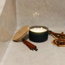 Load image into Gallery viewer, Fir + Clove Resilience Series Soy Candle | Seasonal Fragrance - Calyan Wax Co.