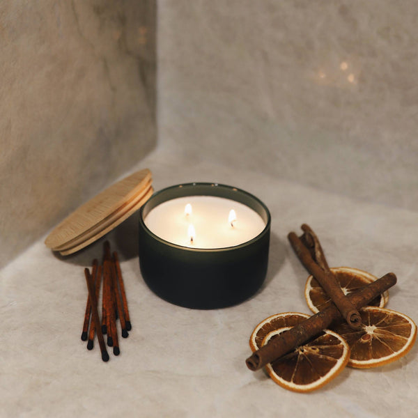 Fir + Clove Resilience Series Soy Candle | Seasonal Fragrance - Calyan Wax Co.