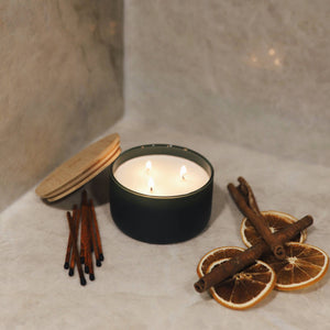 Fir + Clove Resilience Series Soy Candle | Seasonal Fragrance - Calyan Wax Co.