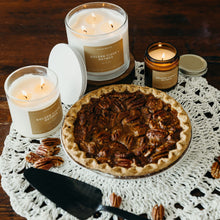 Load image into Gallery viewer, Golden Cider + Nutmeg Mini Amber Jar Soy Candle | Limited Release - Calyan Wax Co.