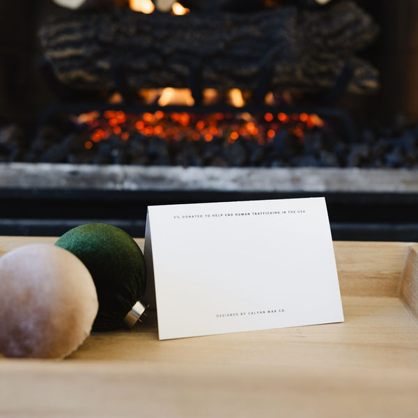 Holiday Greeting Card Set - Calyan Wax Co.