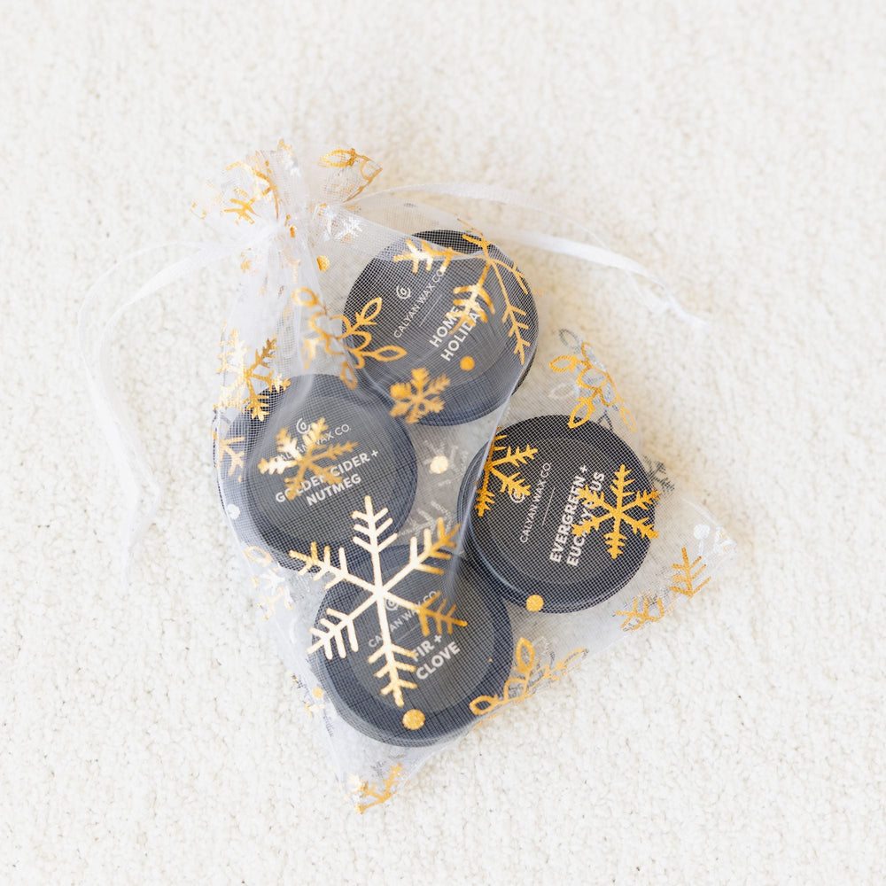 Holiday Tealight Stocking Stuffer - Calyan Wax Co.