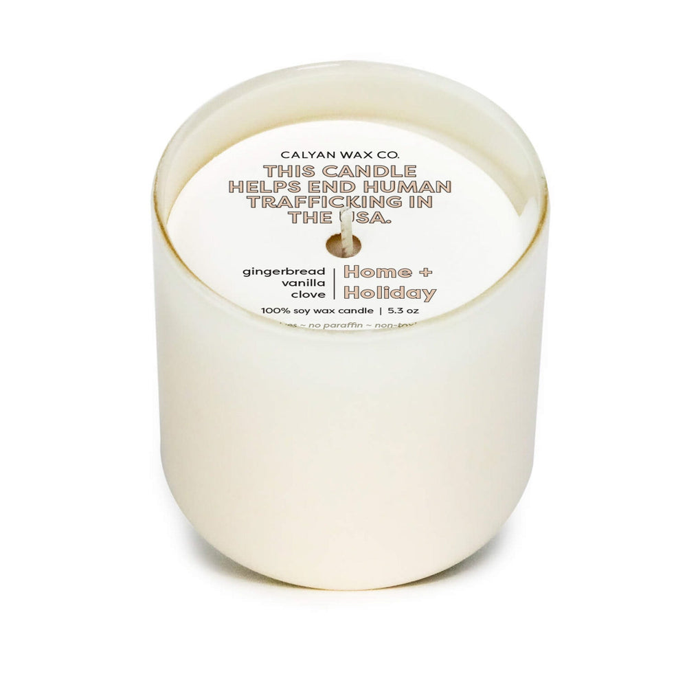 Home + Holiday Dignity Series Soy Candle - Calyan Wax Co.