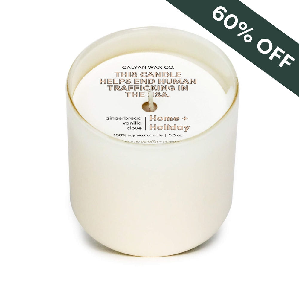 Home + Holiday Dignity Series Soy Candle - Calyan Wax Co.