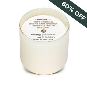 Home + Holiday Dignity Series Soy Candle - Calyan Wax Co.