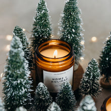 Load image into Gallery viewer, Home + Holiday Mini Amber Jar Soy Candle - Calyan Wax Co.