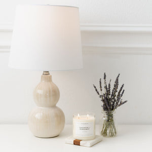 Lavender + Bergamot Glass Tumbler Soy Candle - Calyan Wax Co.