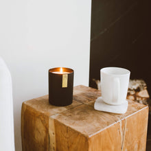 Load image into Gallery viewer, Lemon + Sage Matte Black Tumbler - Calyan Wax Co.