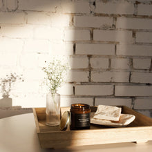 Load image into Gallery viewer, Mahogany + Cashmere Amber Jar - Calyan Wax Co.