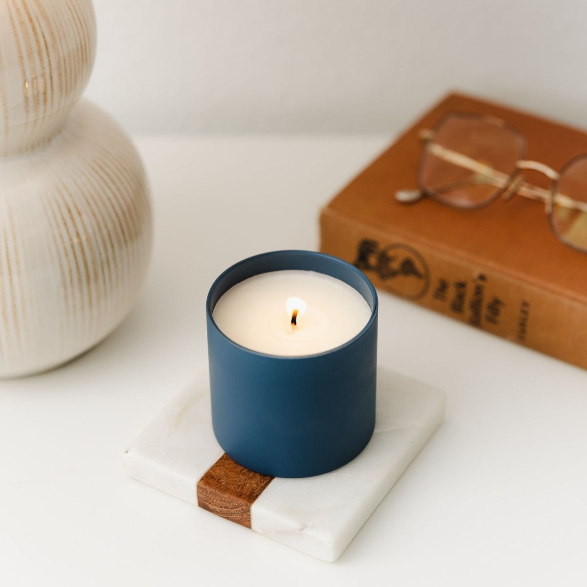 Oakmoss + Amber Dignity Series Soy Candle - Calyan Wax Co.