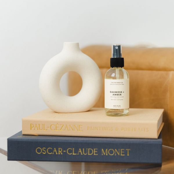 Oakmoss + Amber Non - Toxic Room Spray - Calyan Wax Co.