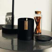 Load image into Gallery viewer, Palo Santo + Cypress Matte Black Tumbler - Calyan Wax Co.