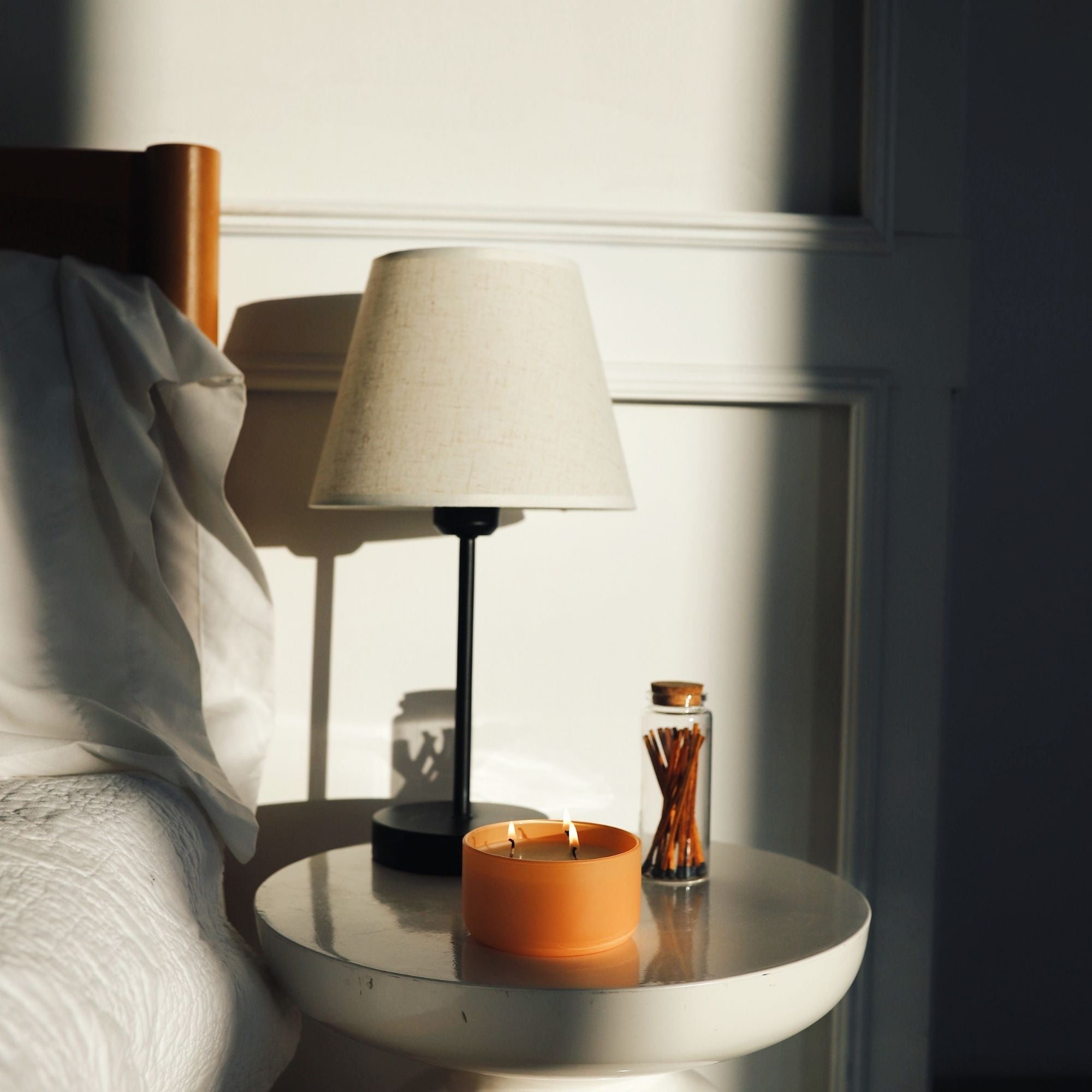 Peach + Nectar Resilience Series Soy Candle - Calyan Wax Co.