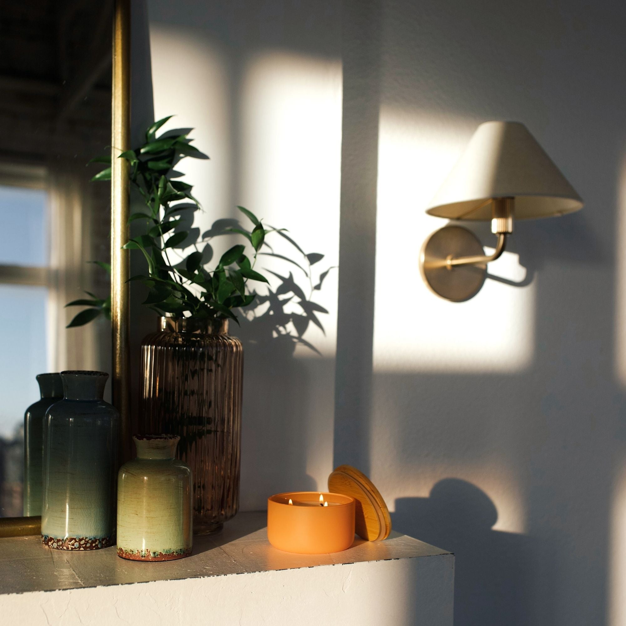 Peach + Nectar Resilience Series Soy Candle - Calyan Wax Co.