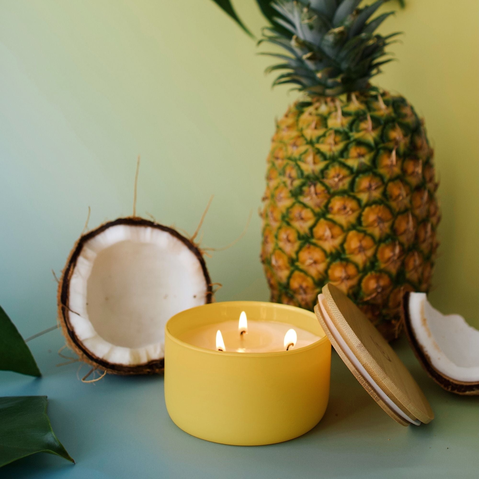 Pineapple + Coconut Resilience Series Soy Candle - Calyan Wax Co.