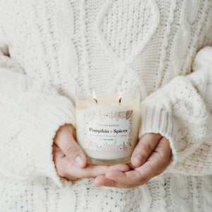 Pumpkin + Spices Soy Candle | Limited Release