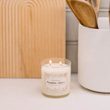 Load image into Gallery viewer, Pumpkin + Spices Soy Candle | Limited Release