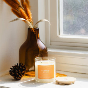 Pumpkin + Spices Soy Candle | Limited Release - Calyan Wax Co.