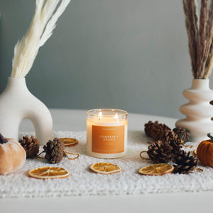 Pumpkin + Spices Soy Candle | Limited Release - Calyan Wax Co.